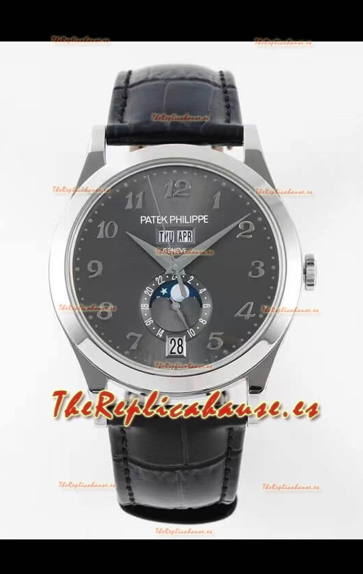 Patek Philippe Annual Calendar 5396G-014 Complications Reloj Réplica Suizo Dial Gris