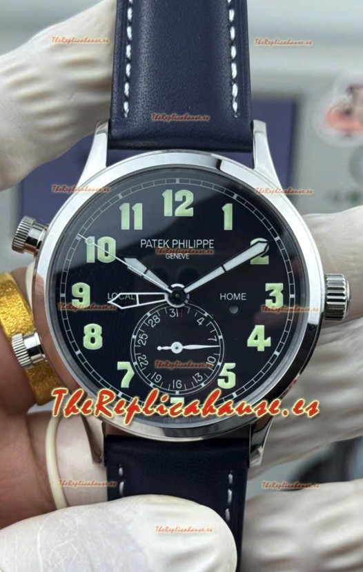 Patek Philippe Super Clone Aquanaut 5268G Reloj Acero en Dial Azul 38.8MM