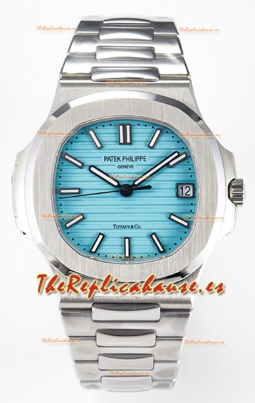 Patek Philippe Super Clone Nautilus 5711 Edifión Tiffany Azul Reloj Espejo 1:1