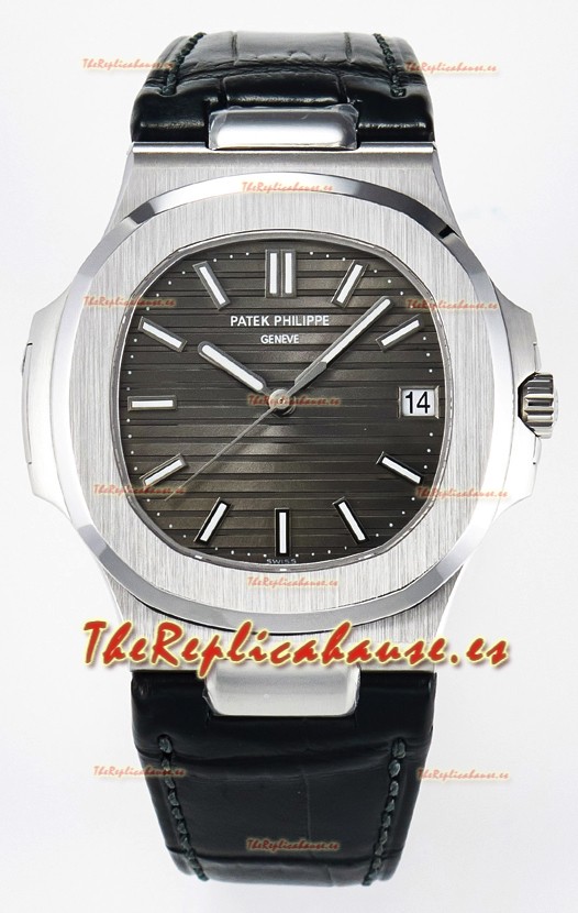 Patek Philippe Super Clone Nautilus 5711G-001 Acero 904L Dial Gris 