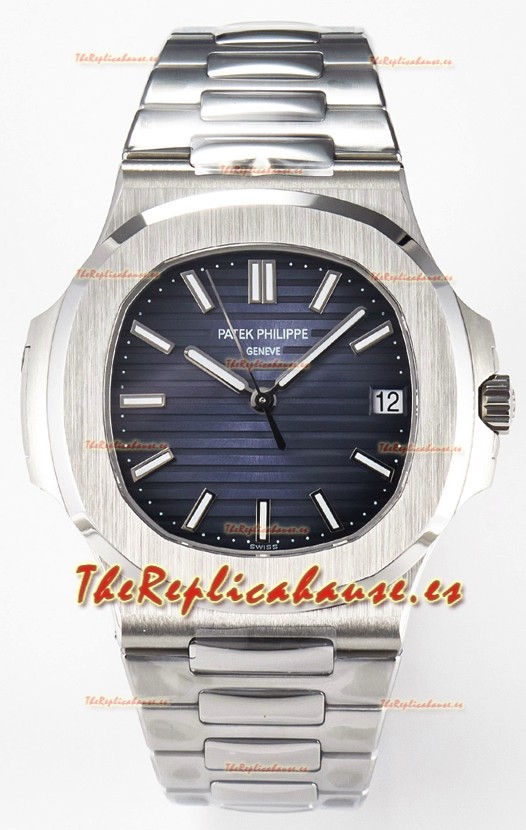 Patek Philippe Super Clone Nautilus 5711G-001 Acero 904L Dial Azul 