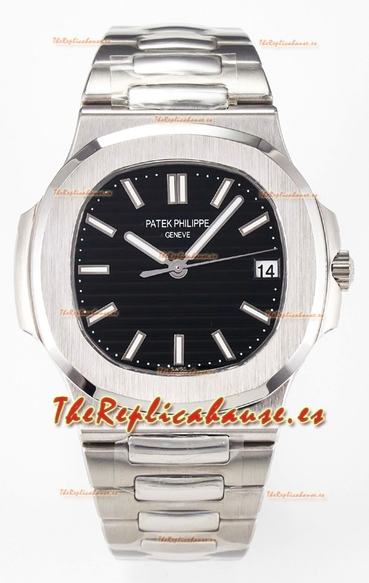 Patek Philippe Super Clone Nautilus 5711 Dial Negro Reloj Espejo 1:1