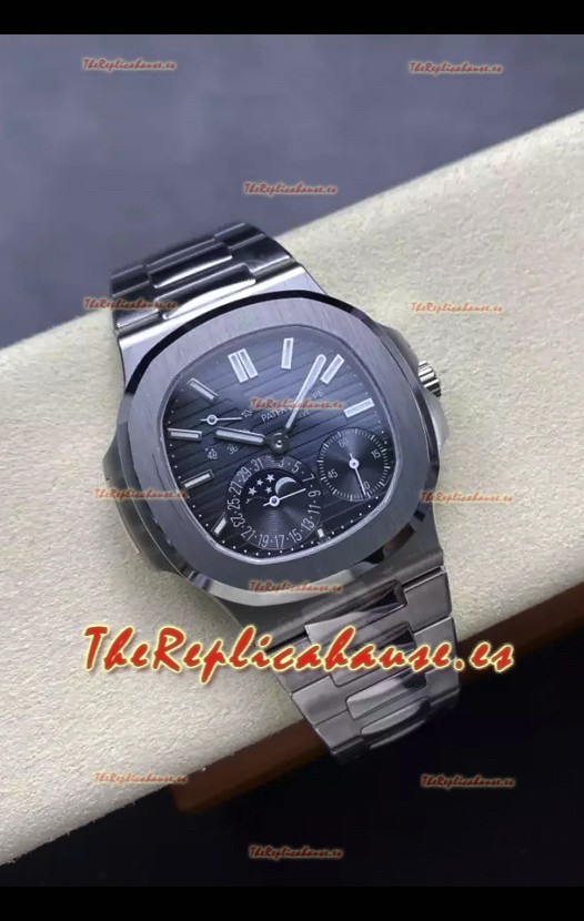 Patek Philippe Nautilus Super Clone 5712/1A 1:1 Quality Reloj Réplica Suizo en Dial Gris