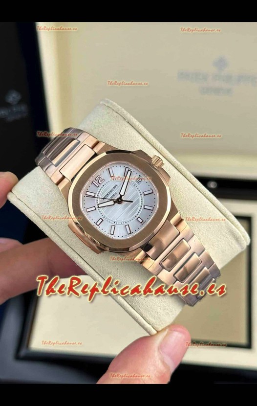 Patek Philippe Nautilus Super Clone 7010/1GR-011 32MM Réplica Espejo 1:1 