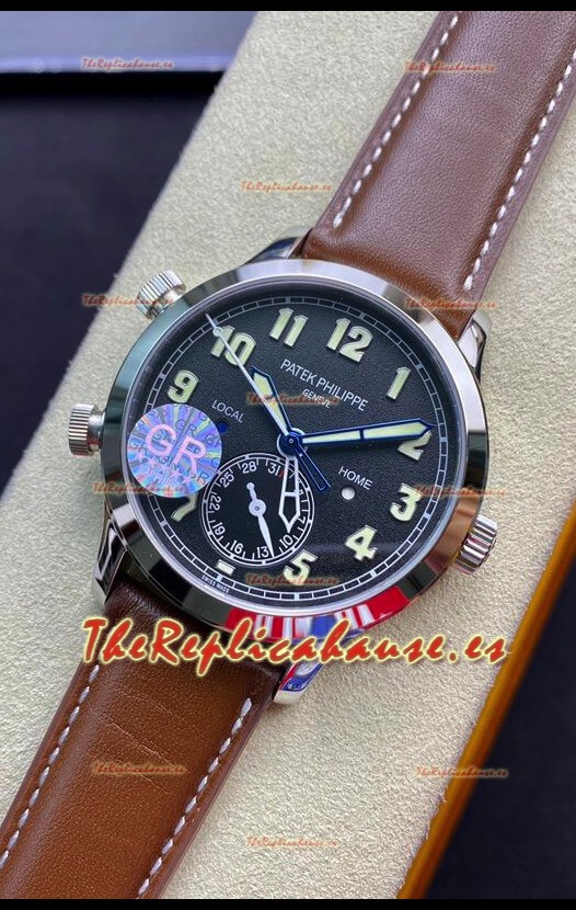 Patek Philippe Complications 5524G-001 Calatrava Travel Time Reloj Réplica Suizo