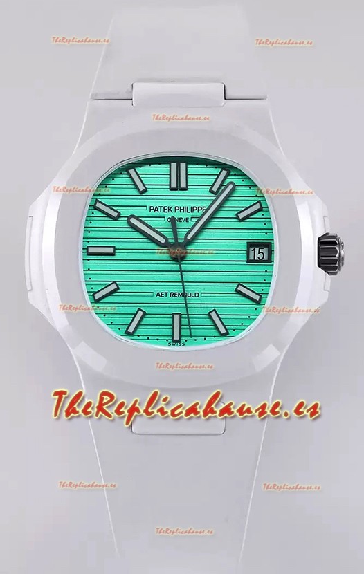 Patek Philippe Nautilus 5711 AET Edición Remould Green Plate Reloj Réplica Suizo