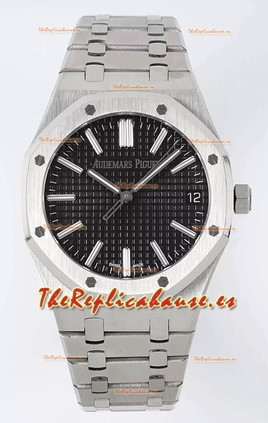 Audemars Piguet Royal Oak 15510 50 Aniversario 41MM Dial Negro Acero 904L Réplica a Espejo 1:1