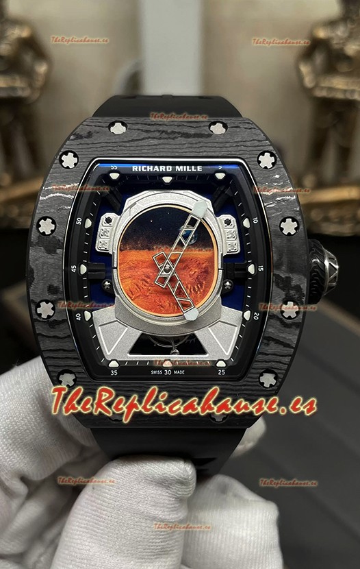 Richard Mille RM52-05 Edición Limitada Pharrell Williams Genuino Tourbillon Reloj Réplica Espejo 1:1