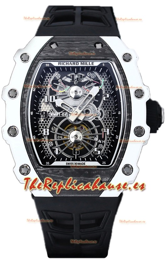 Richard Mille RM21-01 Aerodyne Edición Tourbillon Reloj Réplica Espejo 1:1