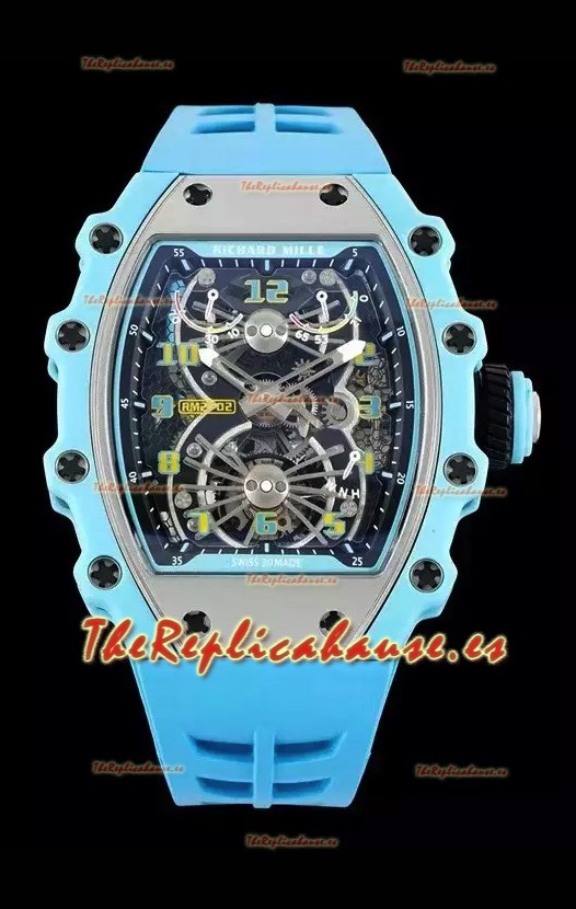 Richard Mille RM21-01 Aerodyne Tourbillon Edition Reloj Réplica Espejo 1:1