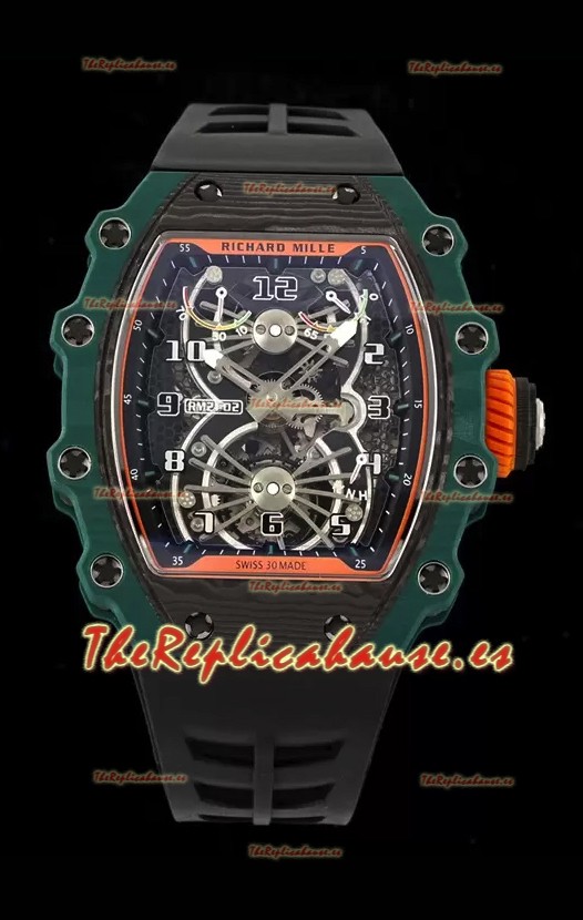 Richard Mille RM21-02 Edición Tourbillon Aerodyne Reloj Réplica Espejo 1:1