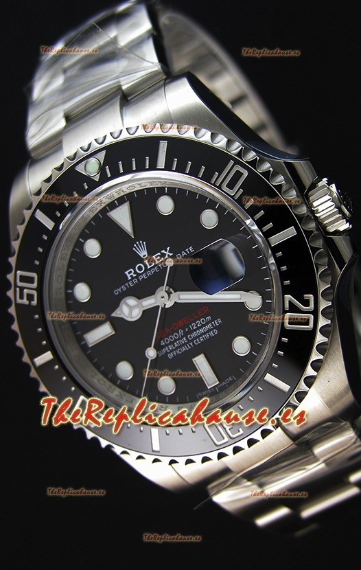 Rolex Sea-Dweller 50h Anniversary REF# 126600 Reloj Réplica Suizo a Espejo 1:1 - Reloj en Acero 904L