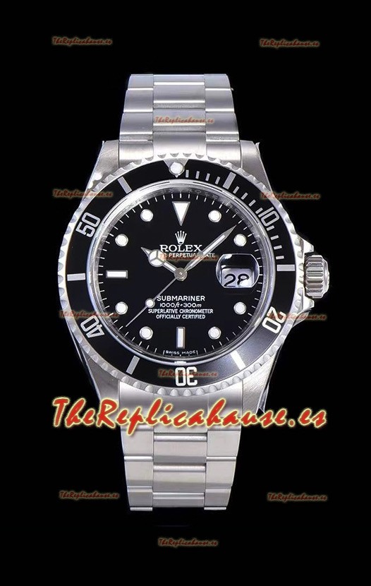 Rolex Submariner Edición Clásica Reloj Réplica Suizo Caja en Acero 904L - Réplica a Espejo 1:1