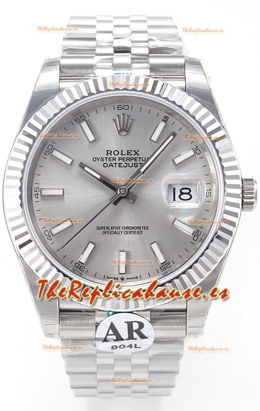 Rolex Super Clone Datejust ETA 3235 Movement 41MM Acero 904L Reloj Suizo Dial Acero 