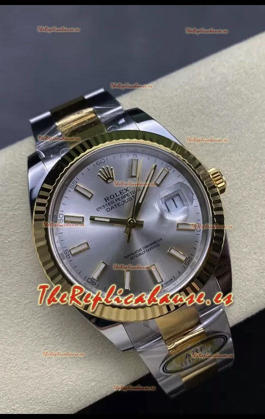 Rolex Datejust M126333 41MM ETA3235 72 Horas Energía Steel Dial Oyster Réplica Espejo 1:1 Oro Amarillo Aceor 904L