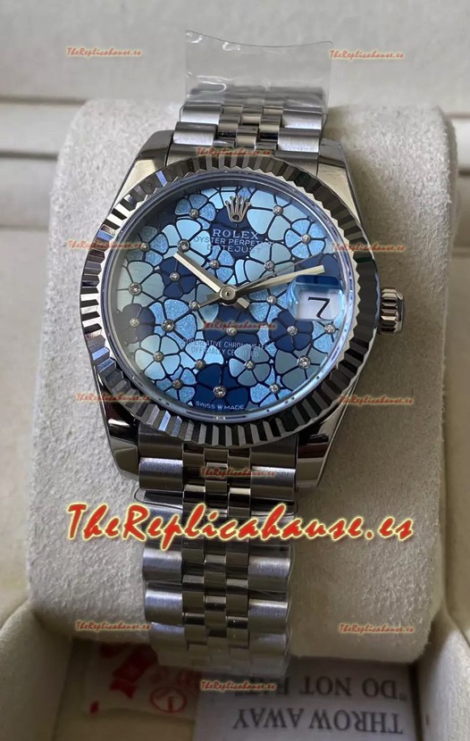 Rolex Datejust Ladies 31MM Movimiento Cal.3135 Réplica Suiza Swiss en Caja de Acero 904L