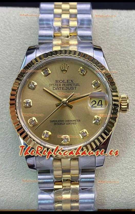 Rolex Datejust 278273 Reloj Réplica a Espejo 1:1 31MM Acero 904L - Replica a Espejo 1 :1