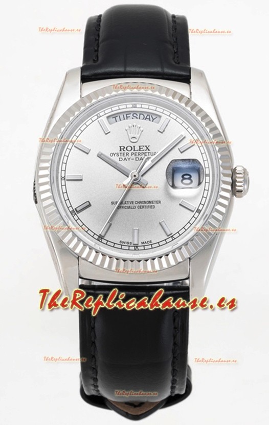 Rolex Day Date Reloj Caja Acero 904L con Dial en Acero 36MM - Calidad Espejo 1:1