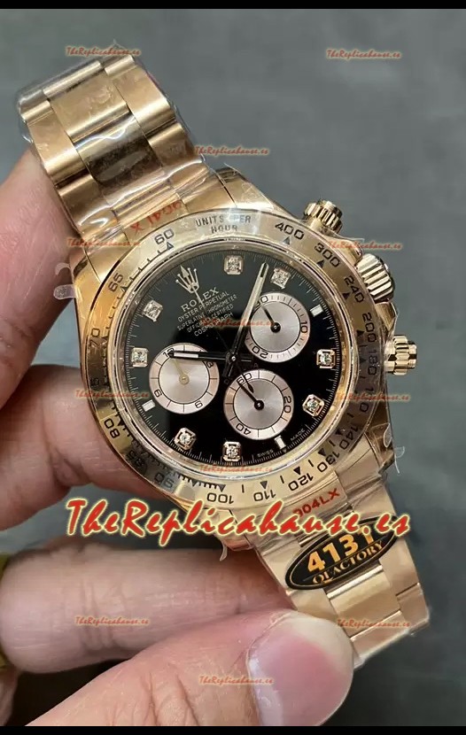 Rolex Daytona REF.126505 Cal 4131 Reloj Réplica Suizo 1:1 - Acero 904L Oro Rosado