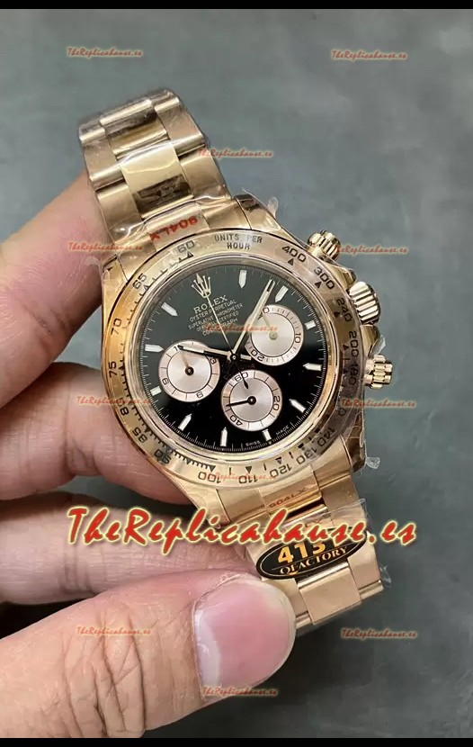 Rolex Daytona REF.126505 Cal 4131 Reloj Réplica Suizo 1:1 - Acero 904L Oro Rosado