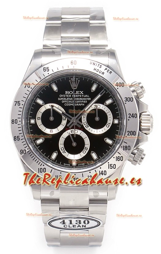 Rolex Daytona Super Clone M116520-78590 Movimiento Original Cal.4130 - Reloj Acero 904L