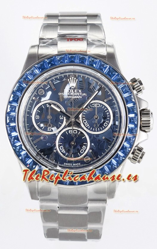 Rolex Daytona Super Clone "Artisans De Genève - Arolla Glacier" Edition Acero Inoxidable Watch 