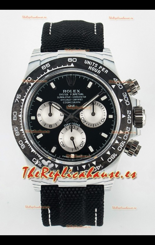 Rolex Daytona Super Clone Edition DiW Irbis V2 Reloj Fibra de Carbono - Movimiento Cal.4130