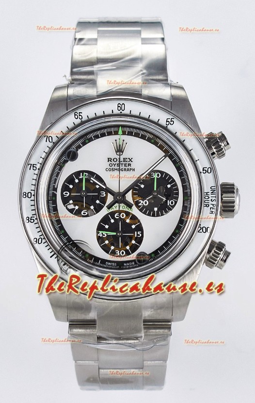 Rolex Daytona Super Clone Artisans De Geneve Edition Dial Blanco Reloj Réplica Suizo