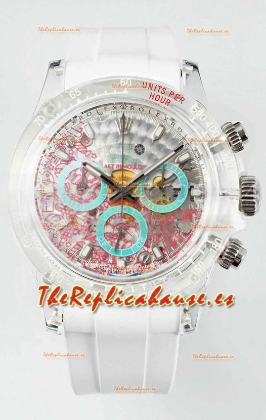 Rolex Daytona AET Remould XMAS Caja Zafiros 1:1 Reloj Réplica Suizo 