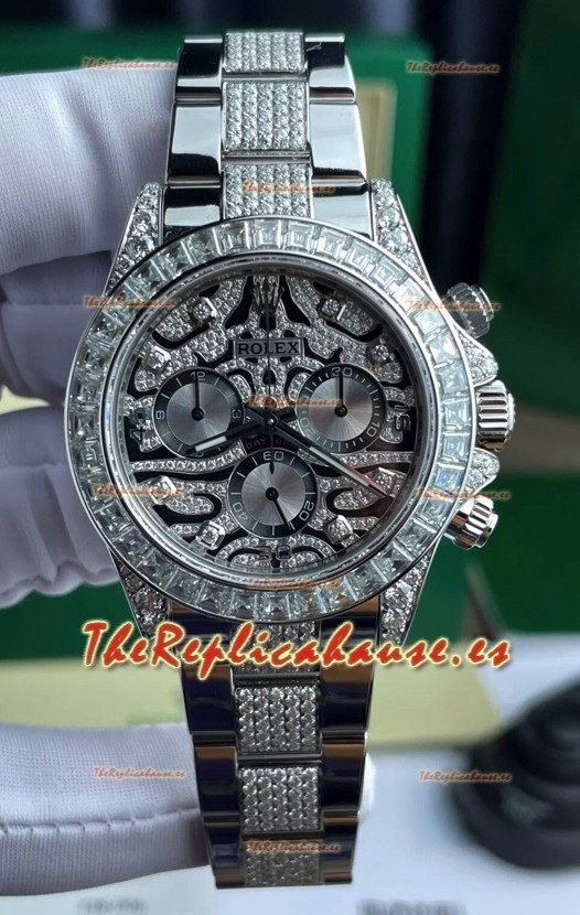 Rolex Daytona Super Clone Edición "Eye of the Tiger" en Caja Acero 904L Reloj Réplica Espejo 1:1