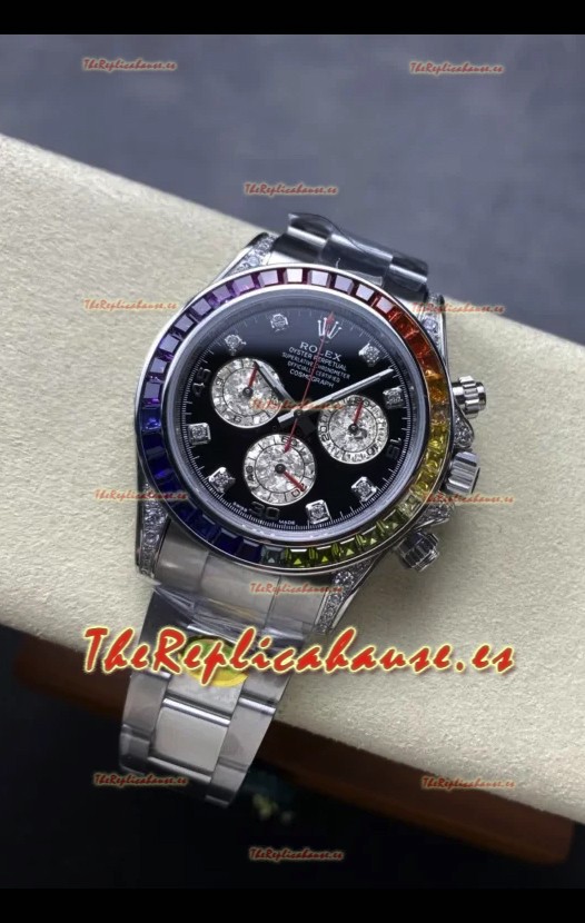 Rolex Daytona Super Clone 116509 Acero Inoxidable Espejo 1:1 Movimiento Cal.4131 Reloj Réplica
