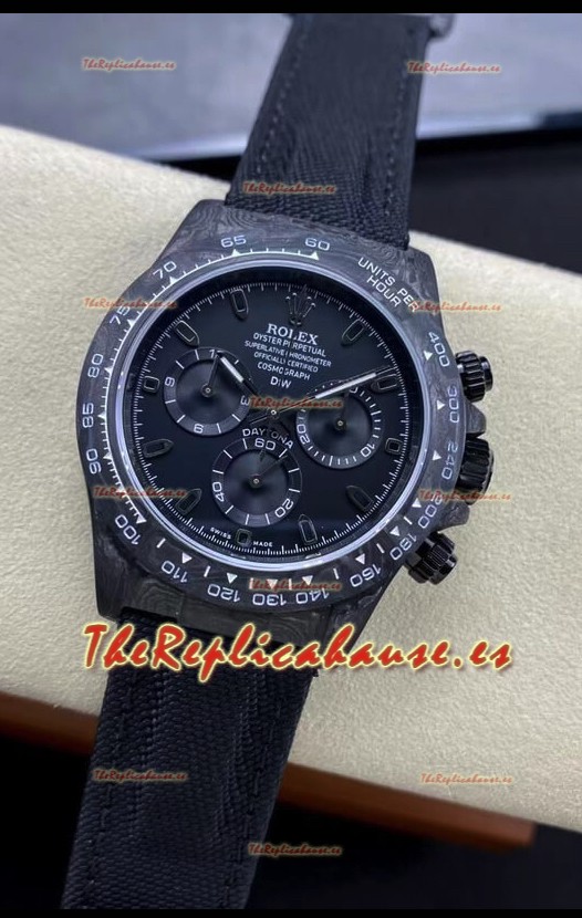 Rolex Daytona DiW All Black Edition Watch - Caja Carbono Forjado Réplica Espejo 1:1