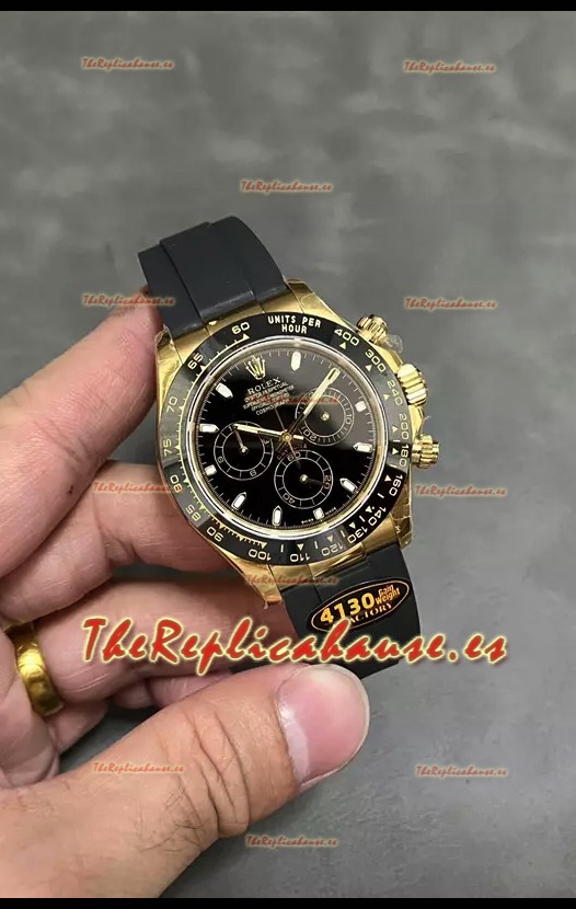 Rolex Cosmograph Daytona M126518 Oro Amarillo Movimiento Original Cal.4130 - Reloj Acero 904L