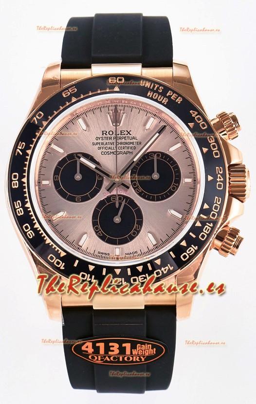 Rolex Cosmograph Daytona M126515 Caja y Dial Oro Rosado Movimiento Original Cal.4131