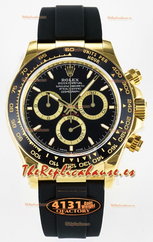 Rolex Cosmograph Daytona M126518 Oro Amarillo Dial Negro Movimiento Original Cal.4131