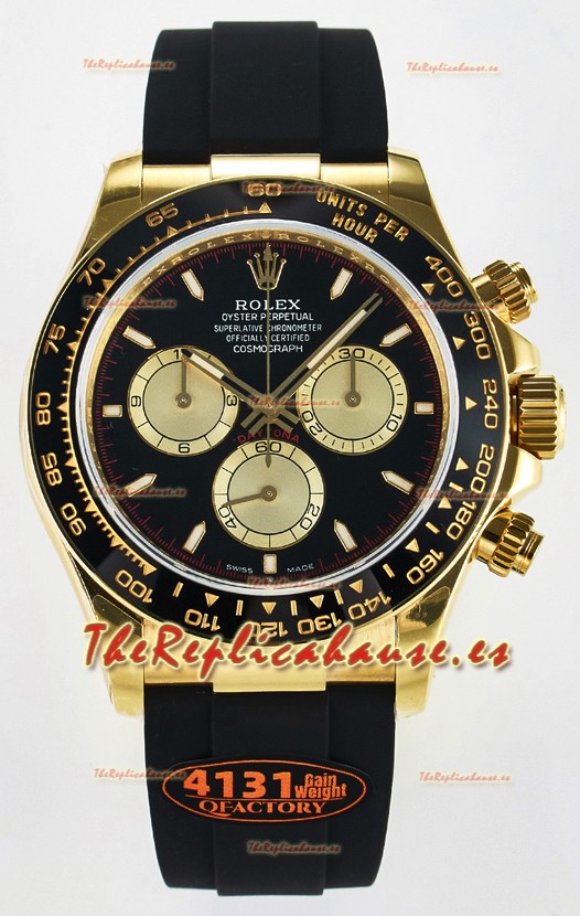 Rolex Cosmograph Daytona M126518 Oro Amarillo Dial Negro Movimiento Original Cal.4131