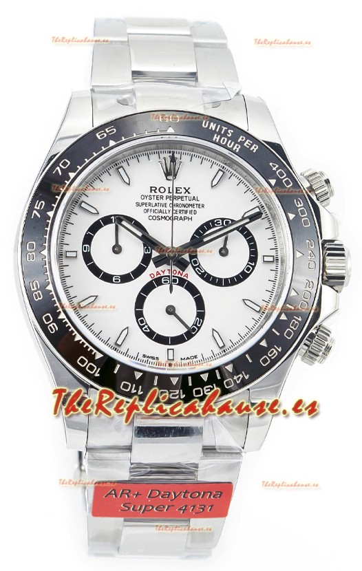 Rolex Cosmograph Daytona Panda 126500 Dial Panda Movimiento Cal.4131 - Reloj Acero 904L