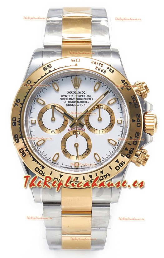 Rolex Cosmograph Daytona M126518 Oro Amarillo Dos Tonos Movimiento Original Cal.4131
