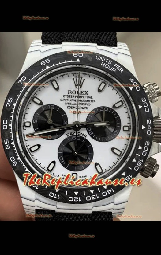 Rolex Cosmograph Daytona Edición DiW Reloj Fibra de Carbono - Movimiento Cal.4130