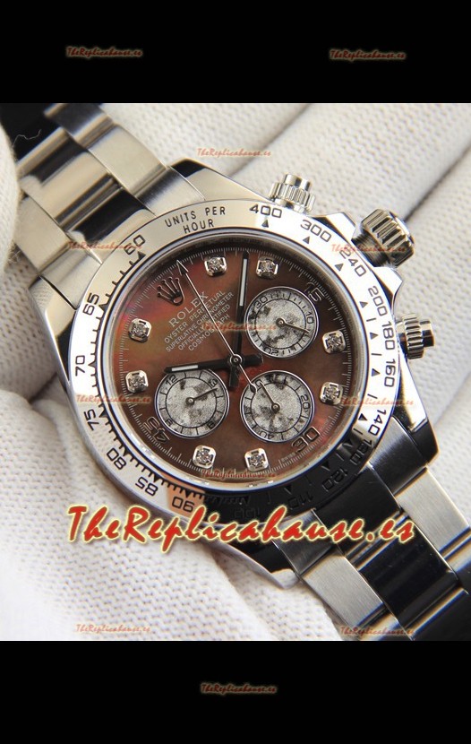 Rolex Daytona Movimiento Japonés Reloj Réplica en Dial Madre Perla 