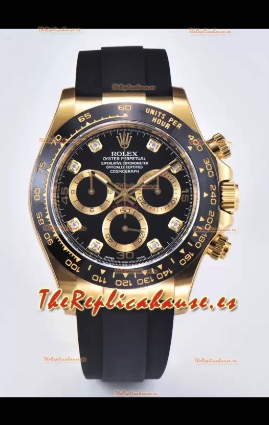 Rolex Cosmograph Daytona M116518LN Oro Amarillo Movimiento Original Cal.4130 - Reloj Acero 904L