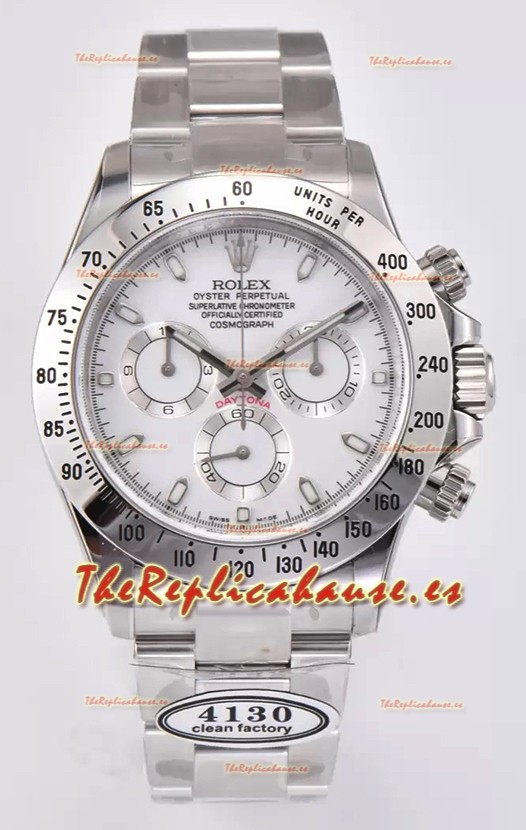 Rolex Cosmograph Daytona M116520-78590 Movimiento Original Cal.4130 - Reloj Acero 904L