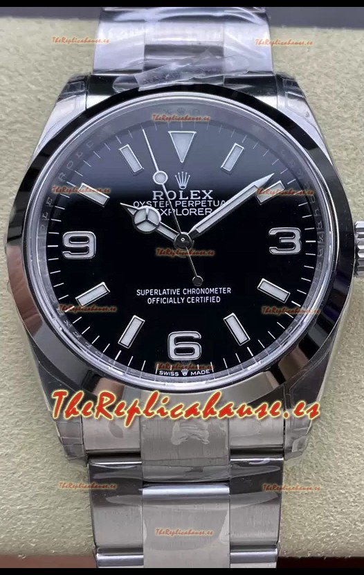 Rolex Explorer I M124270 Dial Negro 36MM - Acero 904L en Movimiento ETA 3230