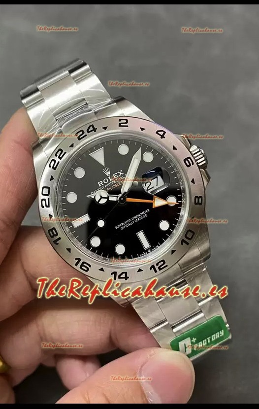 Rolex Explorer M216570-002 Reloj Réplica a Espejo 1:1 - Dial Negro Movimiento CAL. 3285
