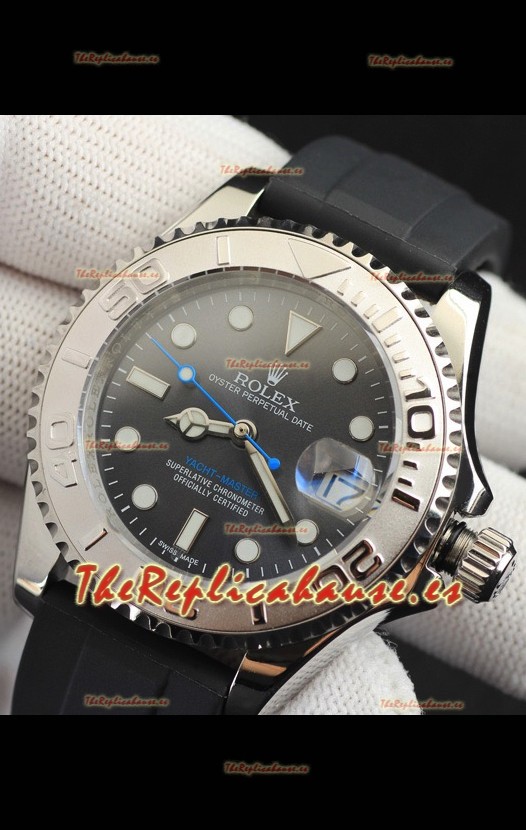 Rolex Yachtmaster Acero Inoxidable Japones Reloj Réplica- 40MM Dial Gris