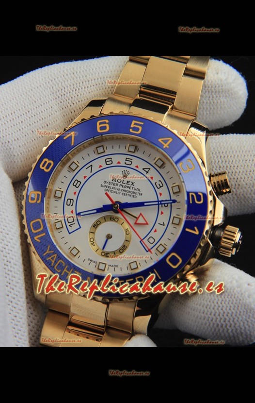 Rolex Yachtmater II Movimiento Movement Reloj Réplica44M Oro Rosado