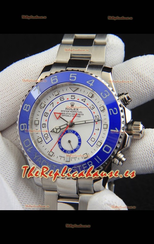 Rolex Yachtmater II Movimiento Japonés Reloj Réplica44M Acero Inoxidable