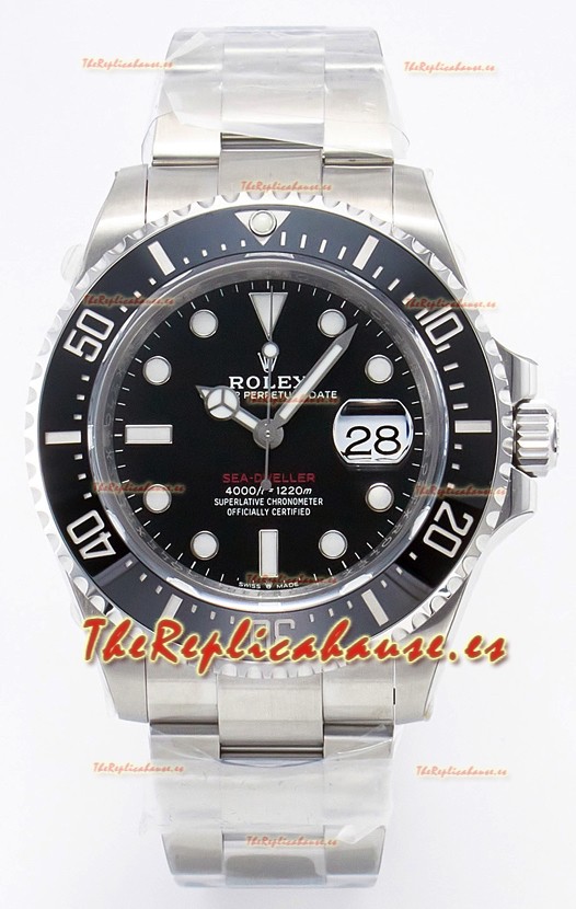 Rolex Sea-Dweller REF# 126600 72 Horas Energía Acero 904L Reloj Réplica Ultimo 1:1 43MM