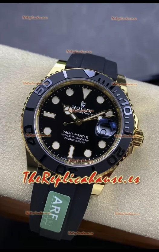 Rolex Yachtmaster m126655 Oro Amarillo 42MM Cal.3135 Reloj Suizo Acero 904L Ultimate 1:1