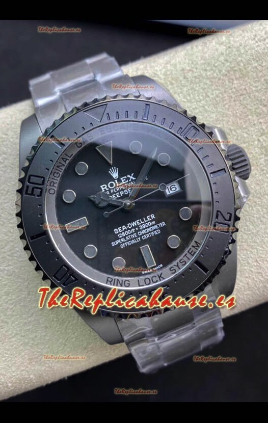 Rolex Sea-Dweller Deepsea Caja Titanio Réplica Suizo a Espejo 1:1